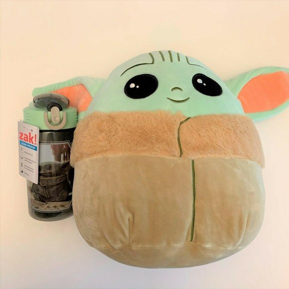 Star Wars Other - Baby Yoda Squishmallow 10″ & 16oz Cup Star Wars